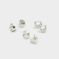 Silver Adenariel in Silver - Huggie hoop earrings | Aldo