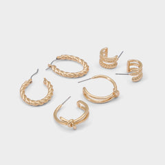 Gold Twistt in Gold - Hoop earrings | Aldo