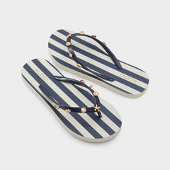 Navy Elalaeclya Navy Women's Jelly Sandals & Flip Flops - Flip flop | Aldo