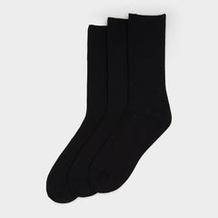 Black Wanaro Black Men's Socks - Crew socks | Aldo