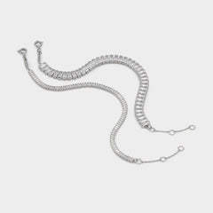 Silver/Clear Multi Lagodi Silver/Clear Multi Women's Cubic Zirconia - Bracelet | Aldo
