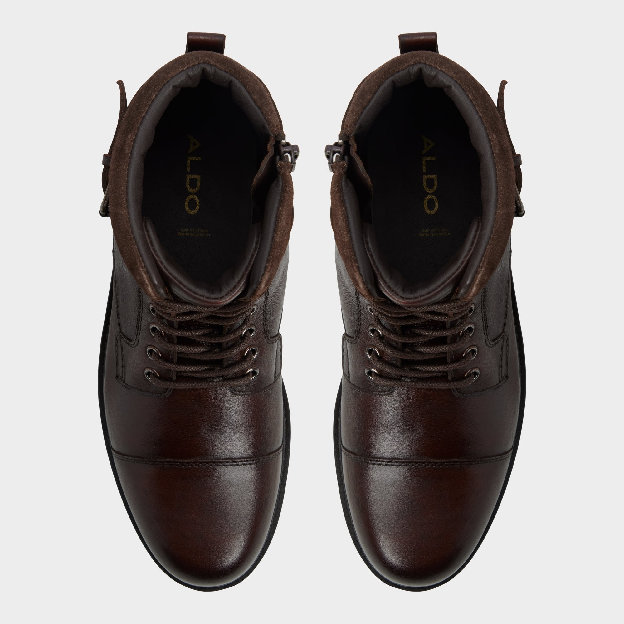 Brown Quaid in Brown - Lace-up boot | Aldo