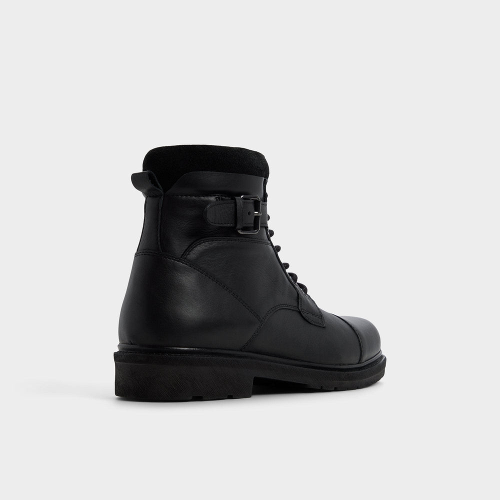 Black Quaid in Black - Lace-up boot | Aldo