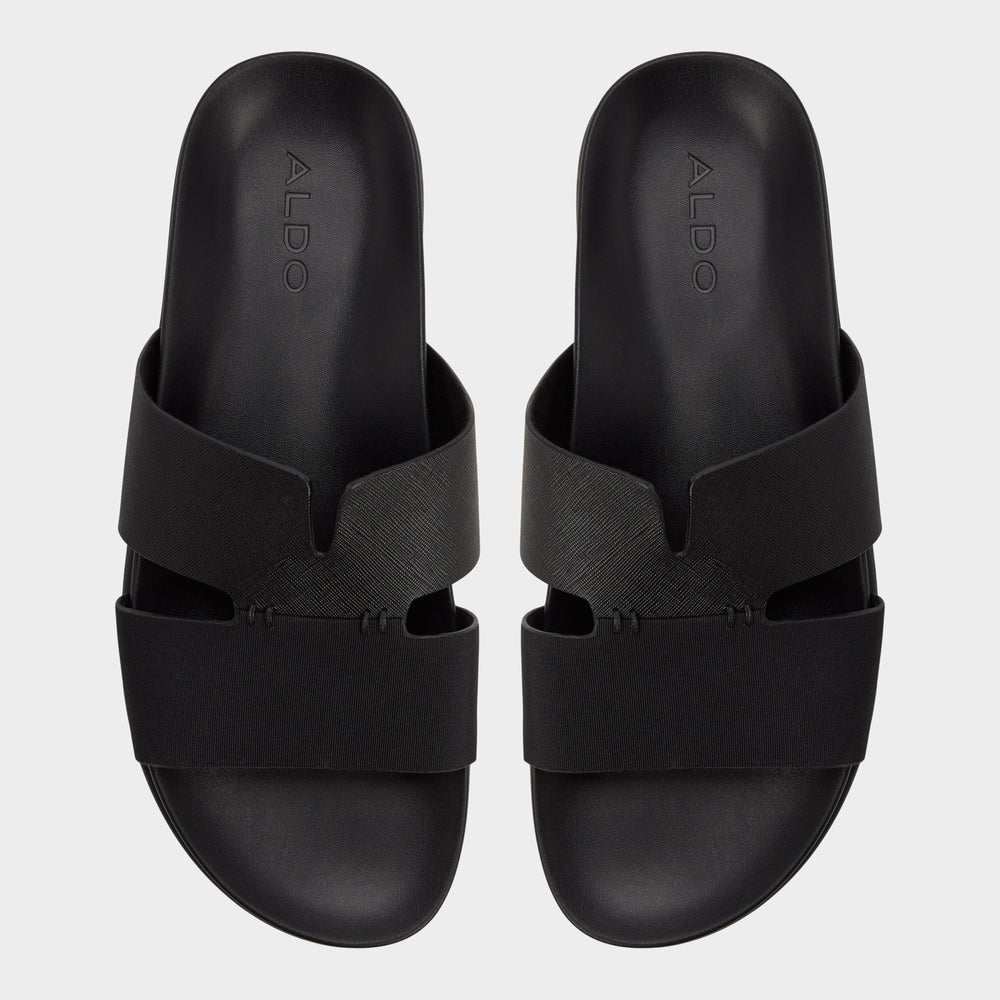 Black Marcelo in Black - Slide sandal | Aldo