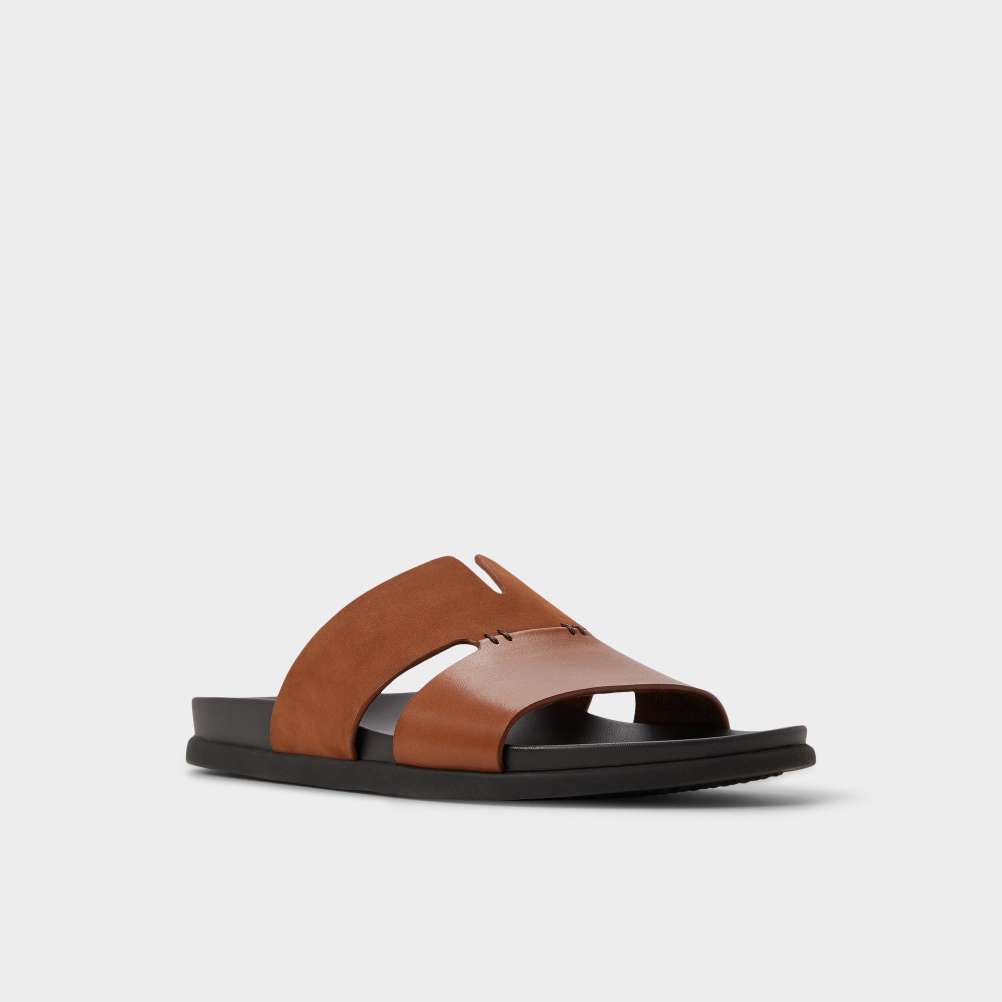 Cognac Marcelo in Cognac - Slide sandal | Aldo