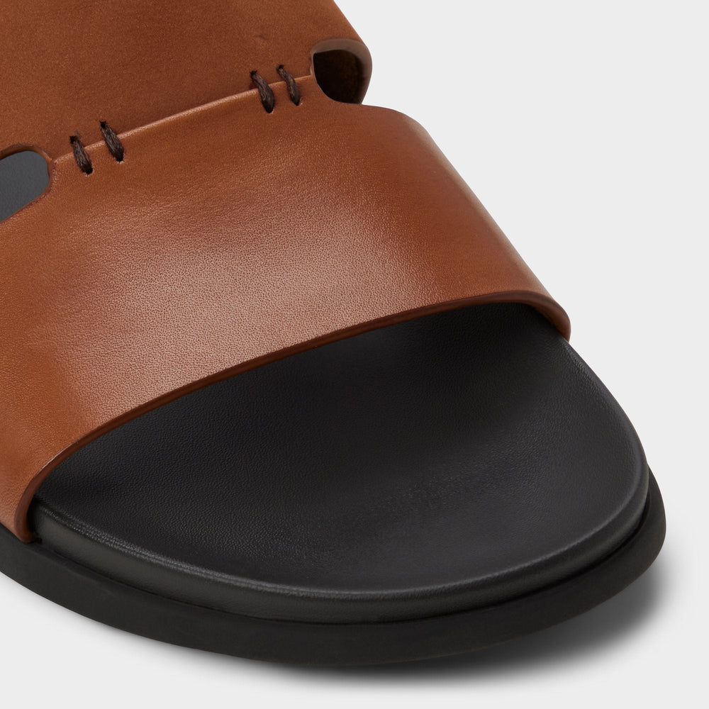 Cognac Marcelo in Cognac - Slide sandal | Aldo