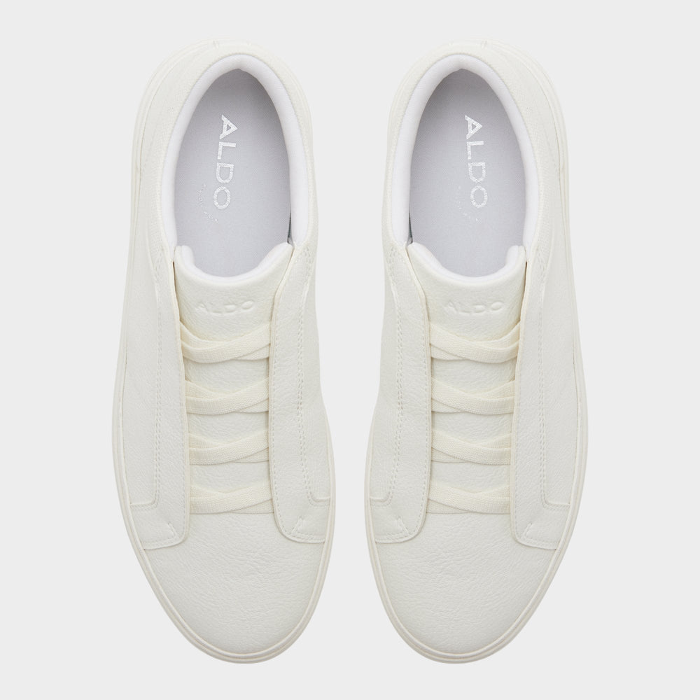 White Carlson in White - Slip-on sneaker, Cup sole | Aldo