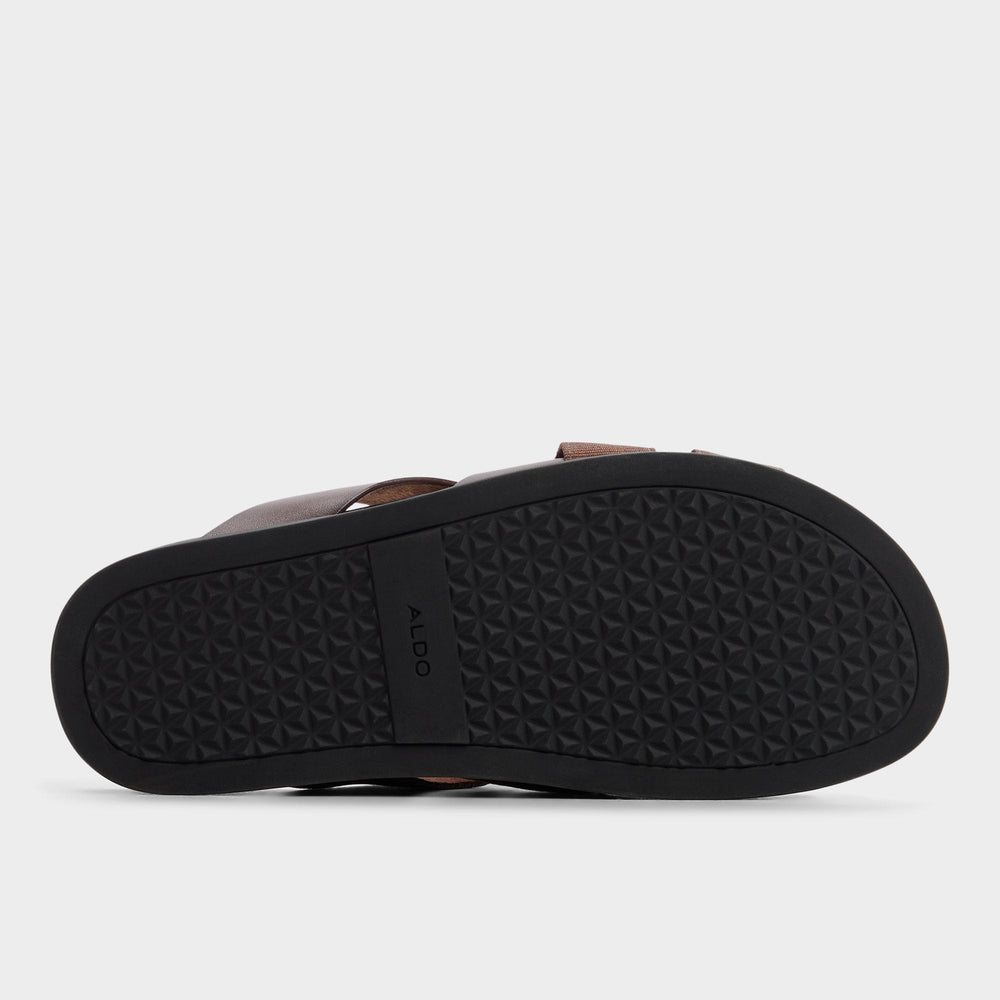 Dark brown Florian in Dark Brown - Slide sandal | Aldo