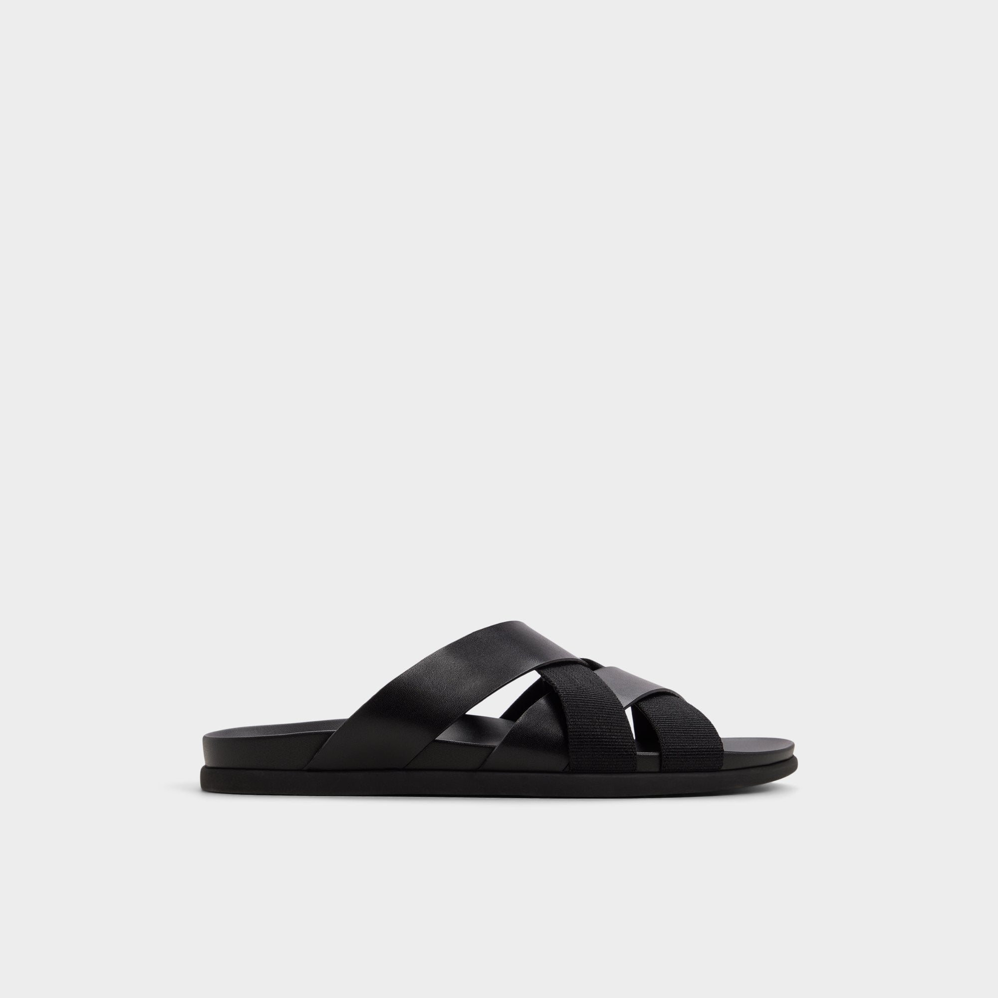 Black Florian in Black - Slide sandal | Aldo