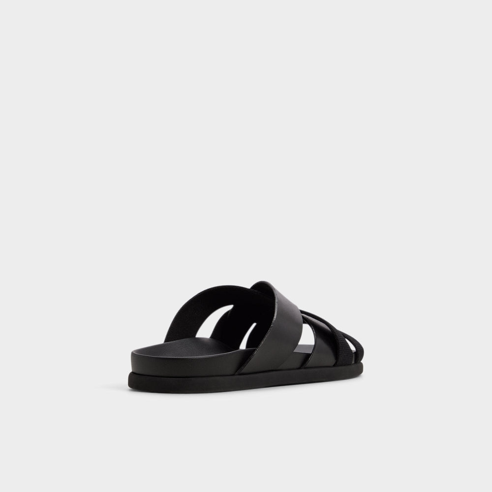 Black Florian in Black - Slide sandal | Aldo