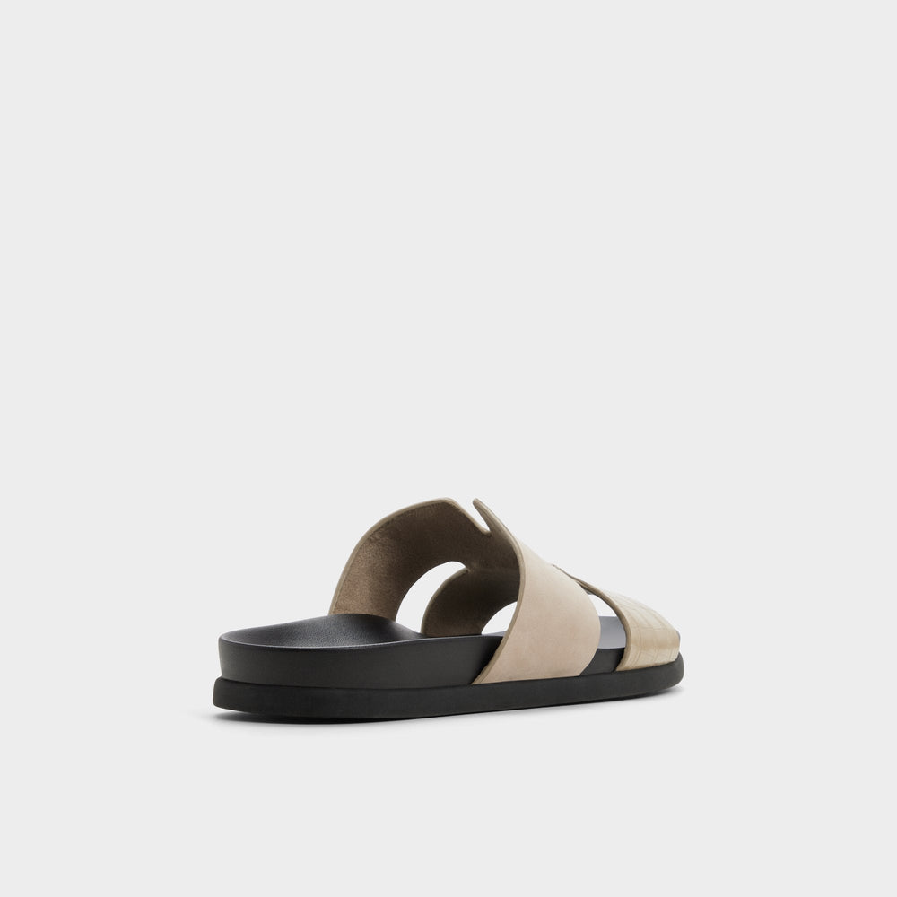 Taupe Marcelo in Taupe - Slide sandal | Aldo