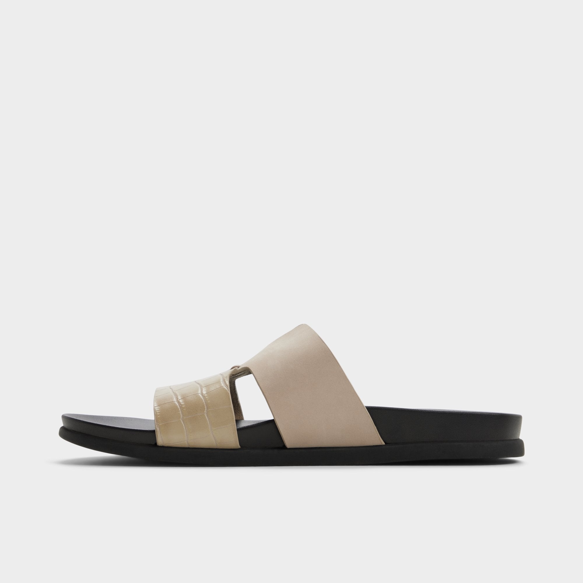 Taupe Marcelo in Taupe - Slide sandal | Aldo