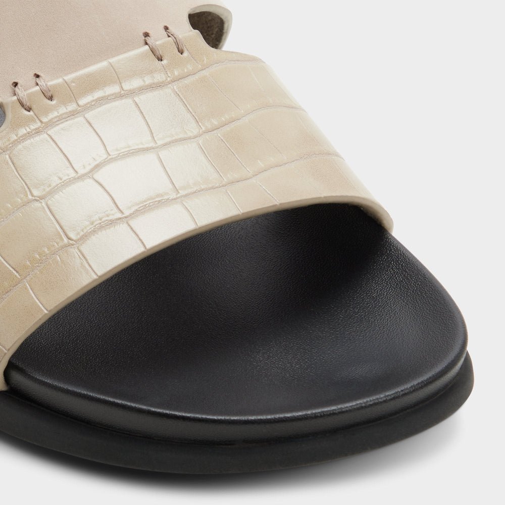 Taupe Marcelo in Taupe - Slide sandal | Aldo