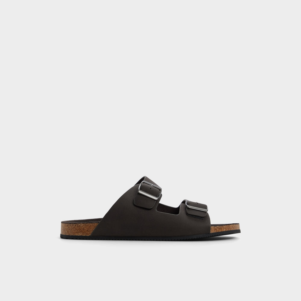 Dark brown Agustin in Dark Brown - Slide sandal | Aldo
