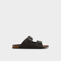 Dark brown Agustin in Dark Brown - Slide sandal | Aldo