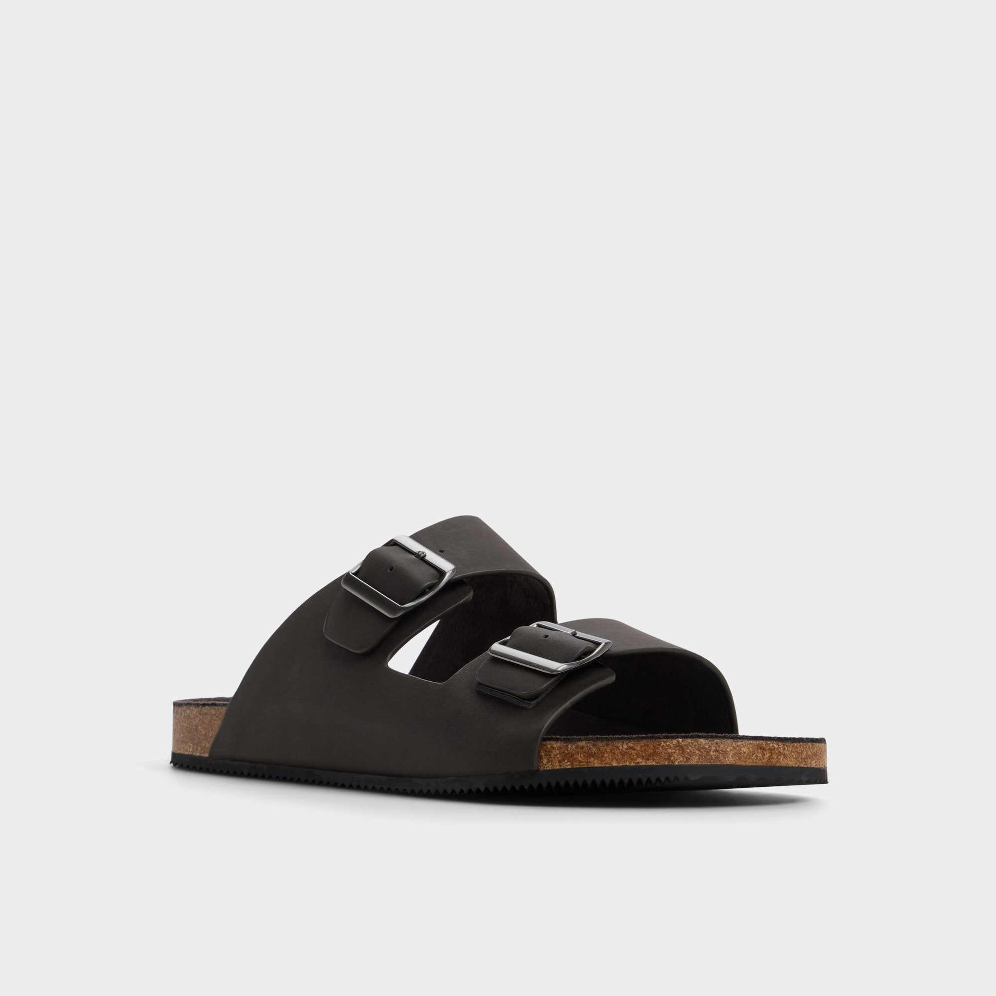 Dark brown Agustin in Dark Brown - Slide sandal | Aldo