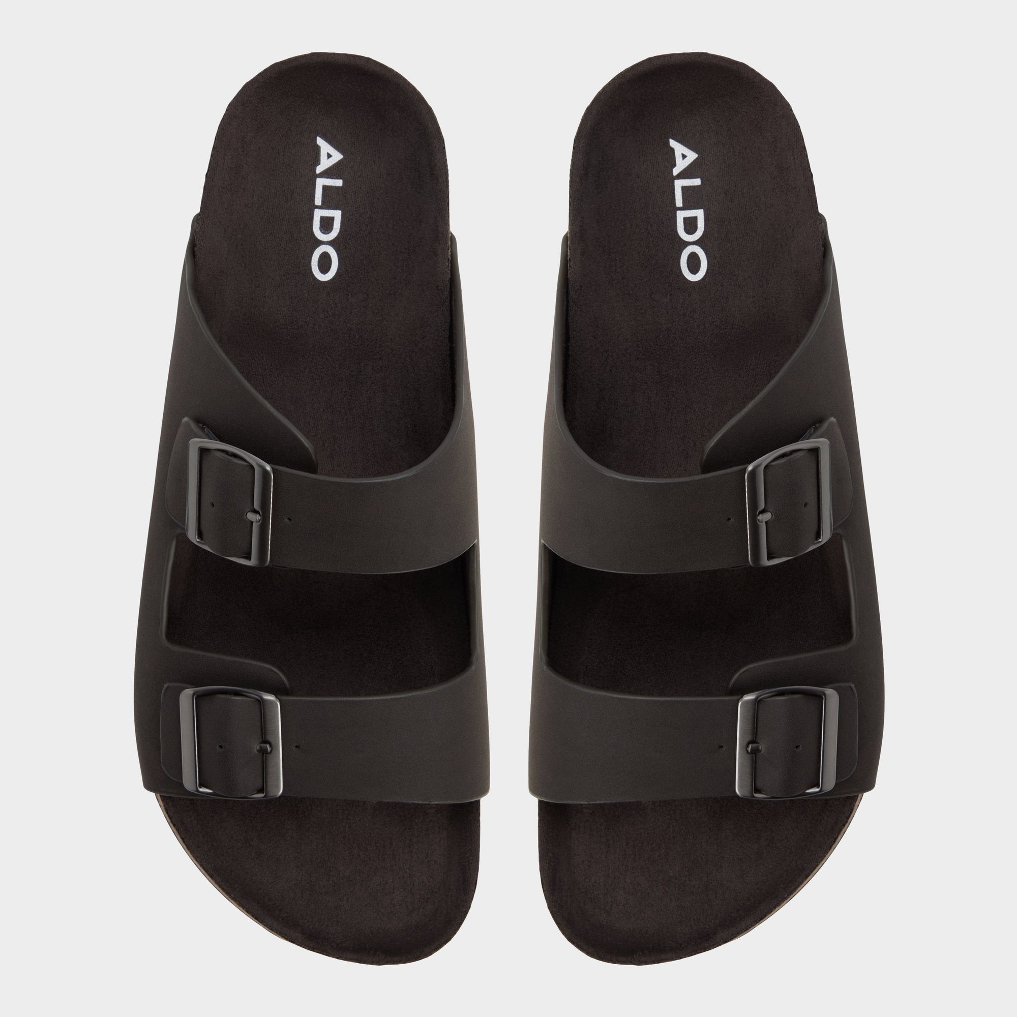Dark brown Agustin in Dark Brown - Slide sandal | Aldo