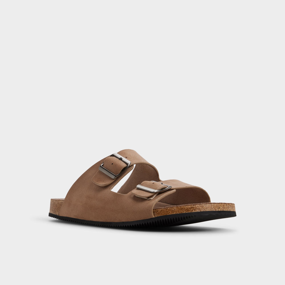 Dark beige Agustin in Dark Beige - Slide sandal | Aldo