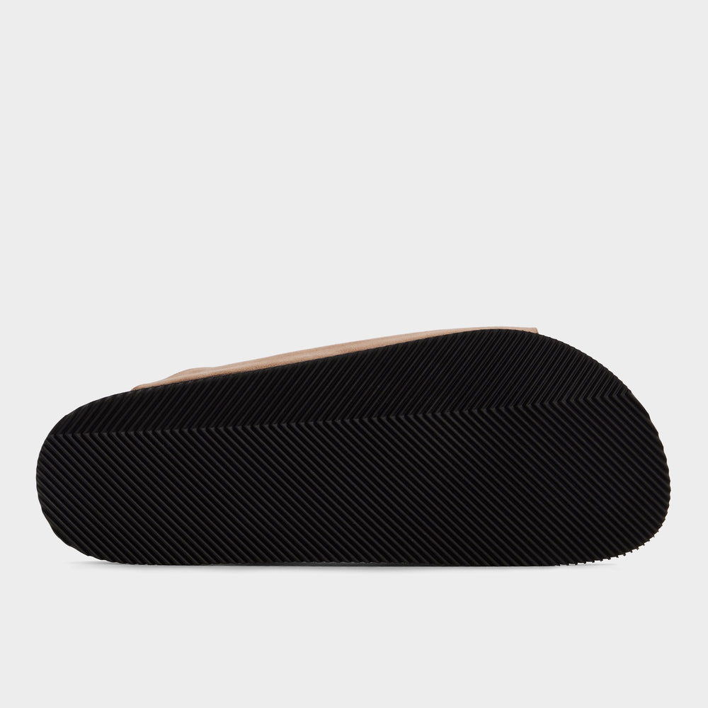 Dark beige Agustin in Dark Beige - Slide sandal | Aldo