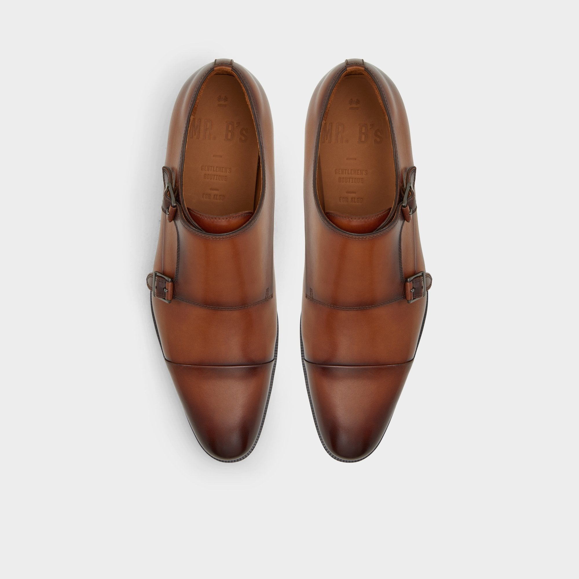Cognac Axwell Cognac Men's Dress Shoes - Monkstrap loafer | Aldo