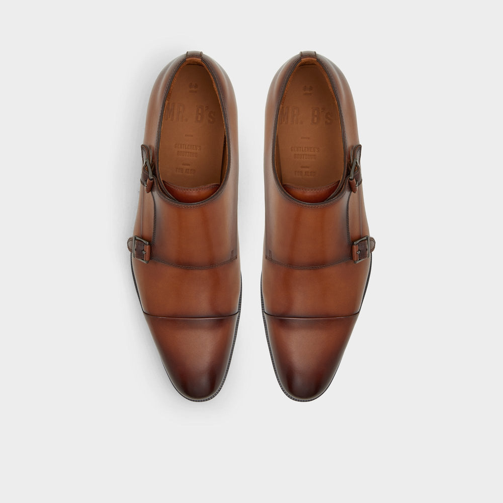 Cognac Axwell Cognac Men's Dress Shoes - Monkstrap loafer | Aldo