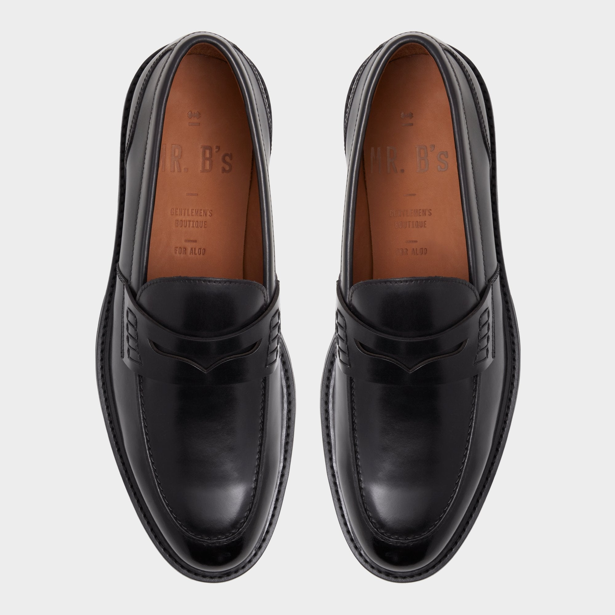 Black Aleris Black Men's Dress Shoes - Loafer, Lug sole | Aldo