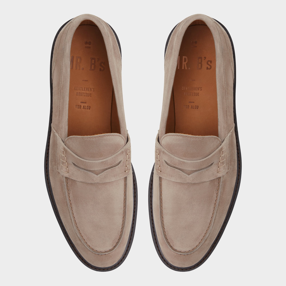 Brown Aleris Brown Men's Dress Shoes - Loafer, Lug sole | Aldo