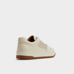 White Ludlow White Leather Mixed Material Men's Low top - Low top sneaker | Aldo