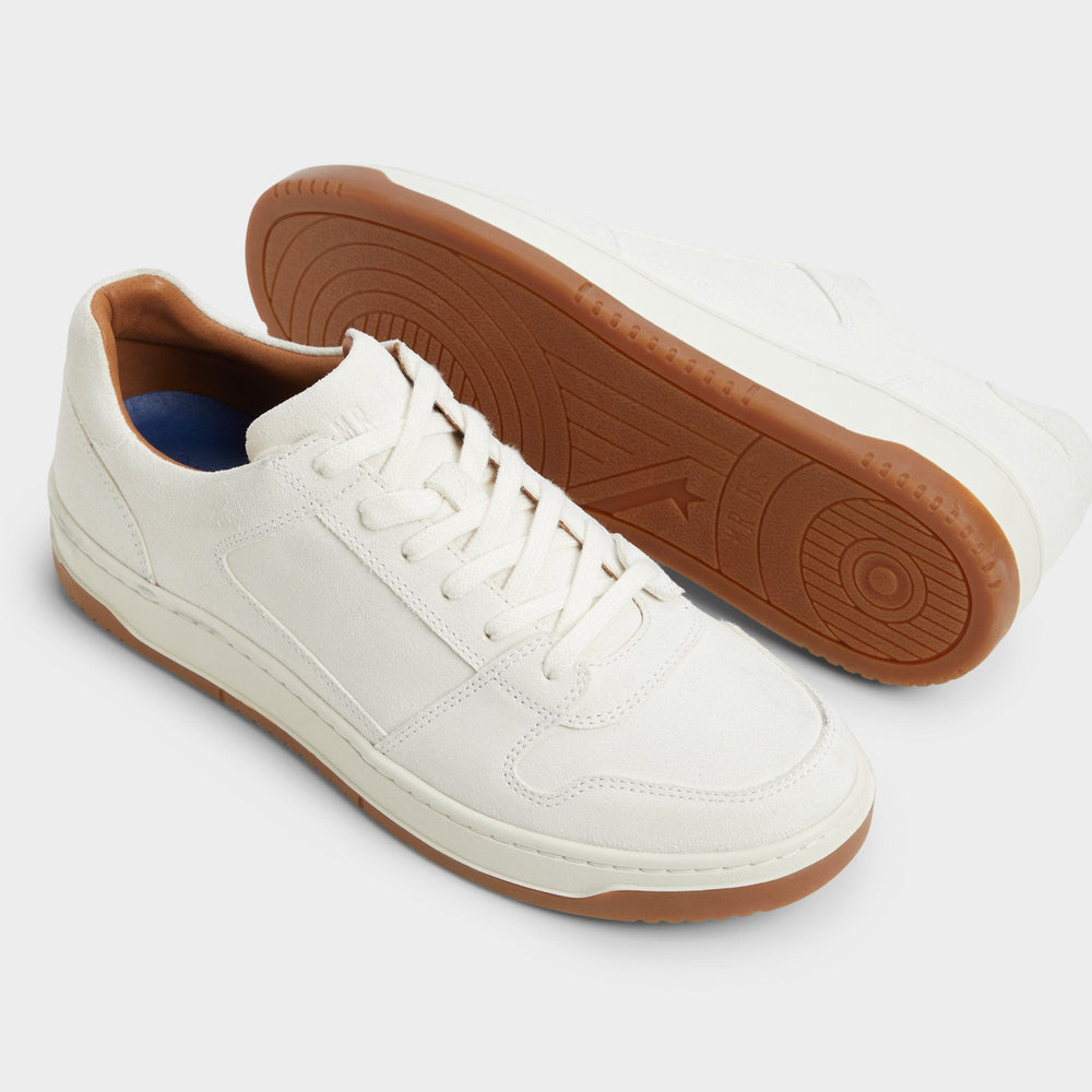 White Ludlow White Leather Suede Men's Low top - Low top sneaker | Aldo