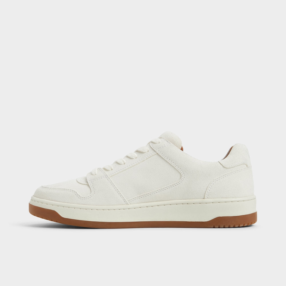 White Ludlow White Leather Suede Men's Low top - Low top sneaker | Aldo