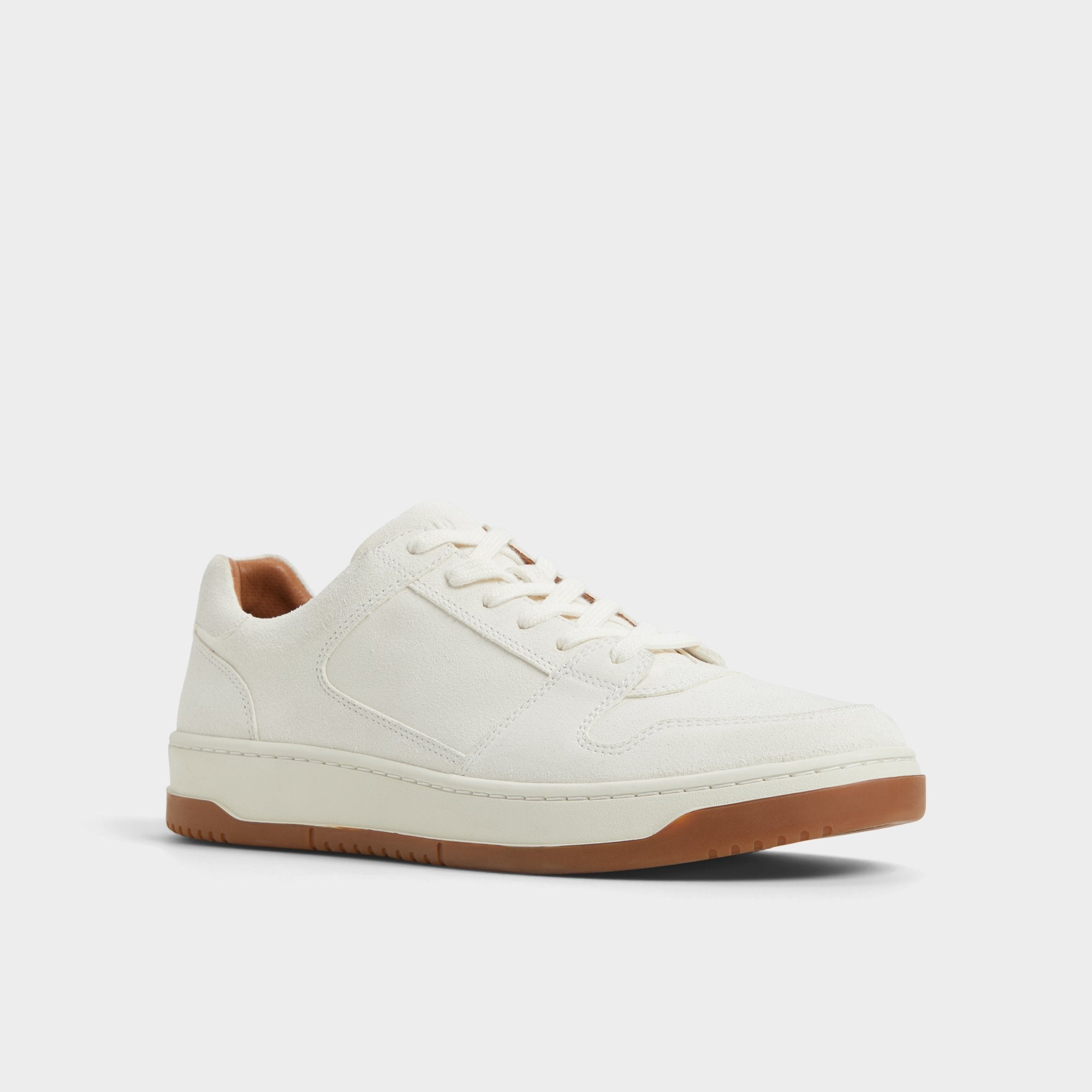 White Ludlow White Leather Suede Men's Low top - Low top sneaker | Aldo