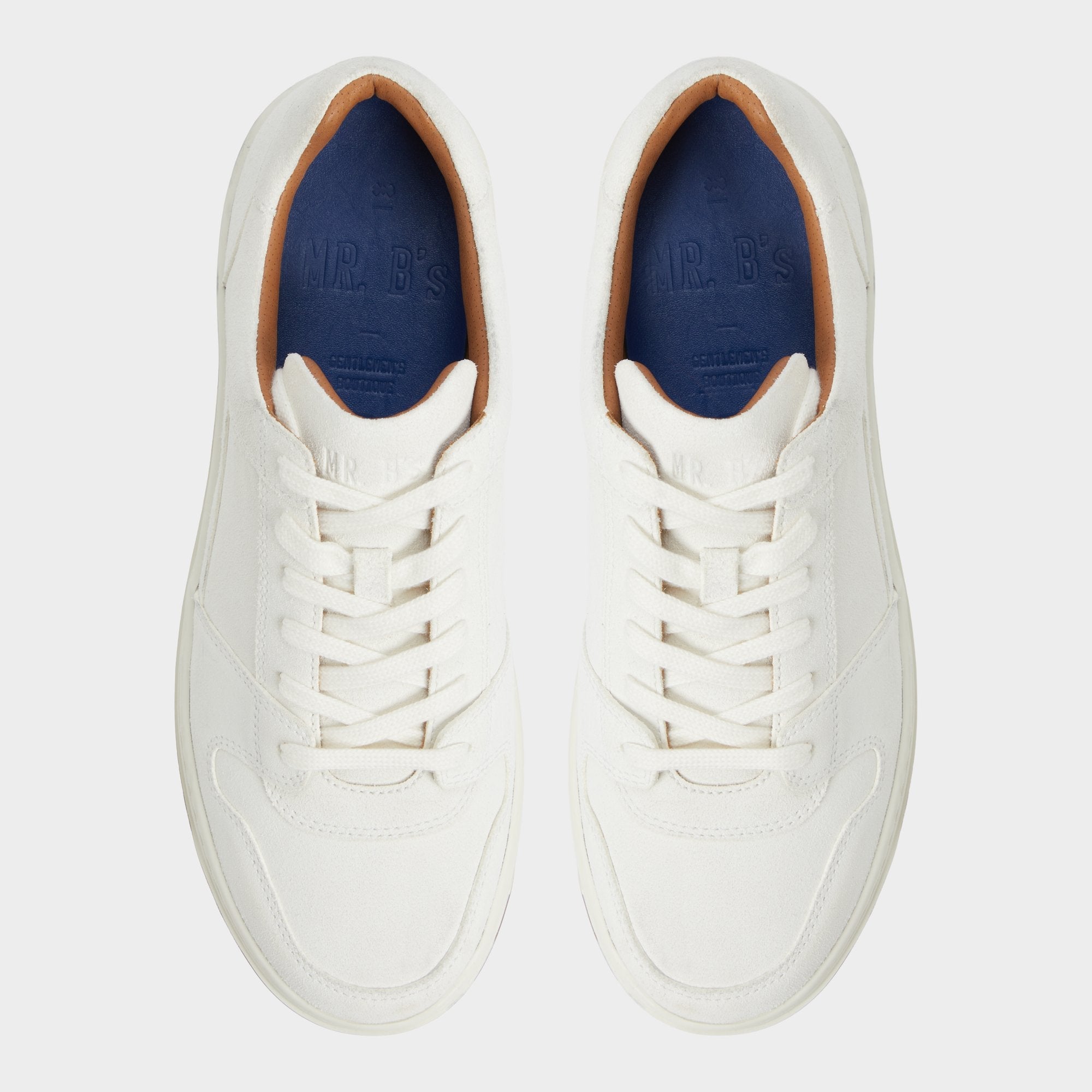 White Ludlow White Leather Suede Men's Low top - Low top sneaker | Aldo