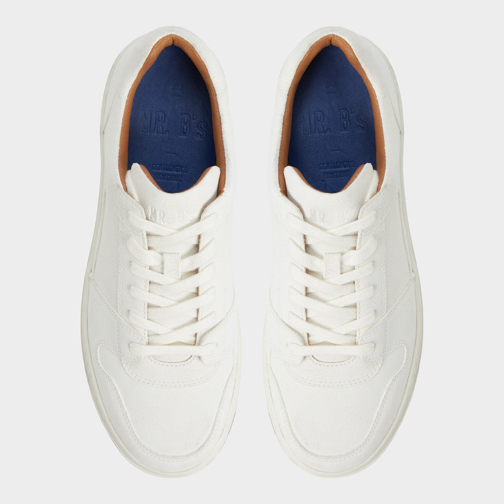 White Ludlow White Leather Suede Men's Low top - Low top sneaker | Aldo