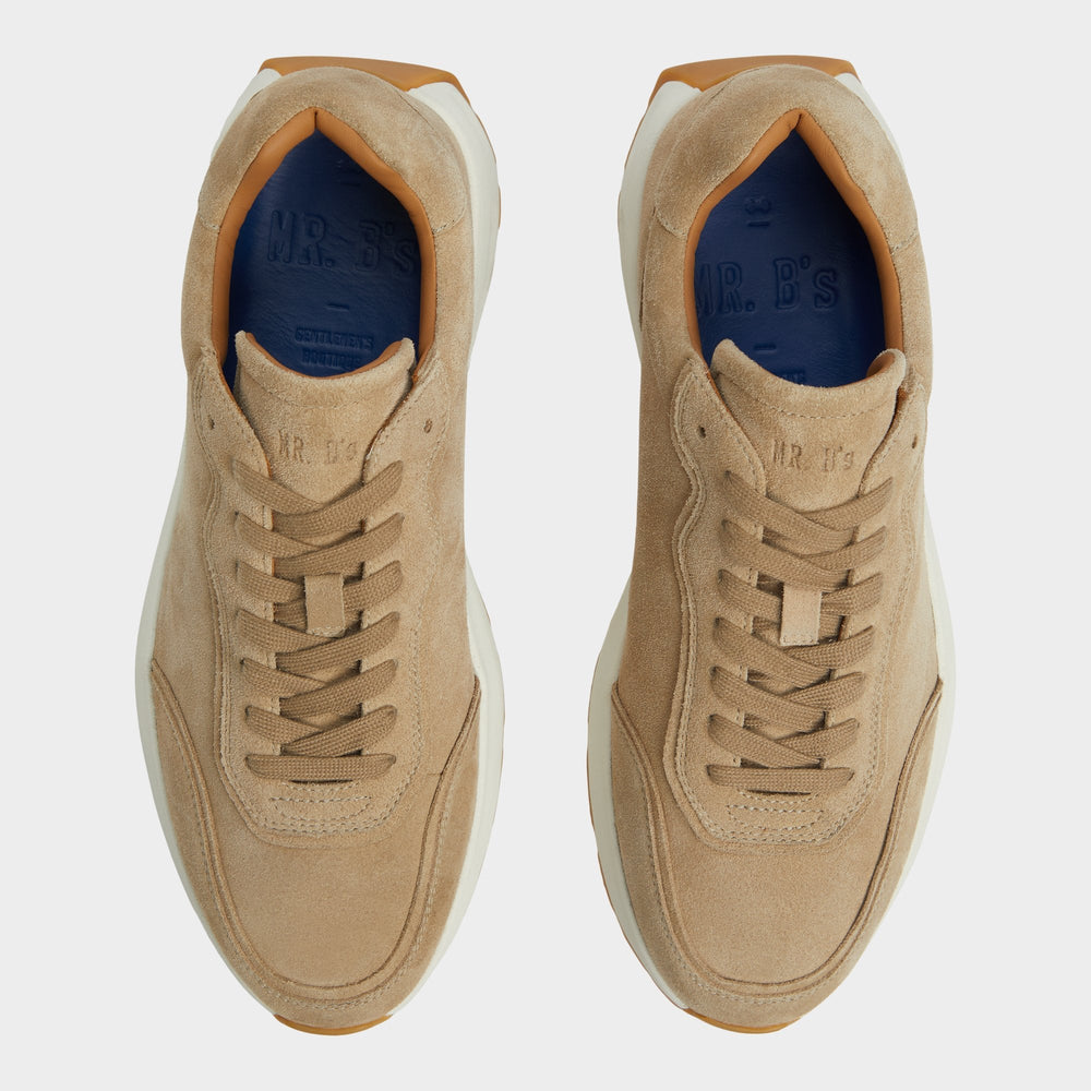 Taupe Alessio Taupe Men's Athletic sneakers - Jogger sneaker | Aldo