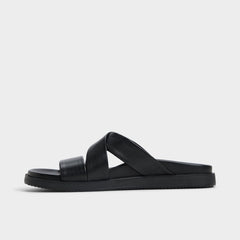 Black Kairo Black Men's Sandals & Slides - Slide sandal | Aldo