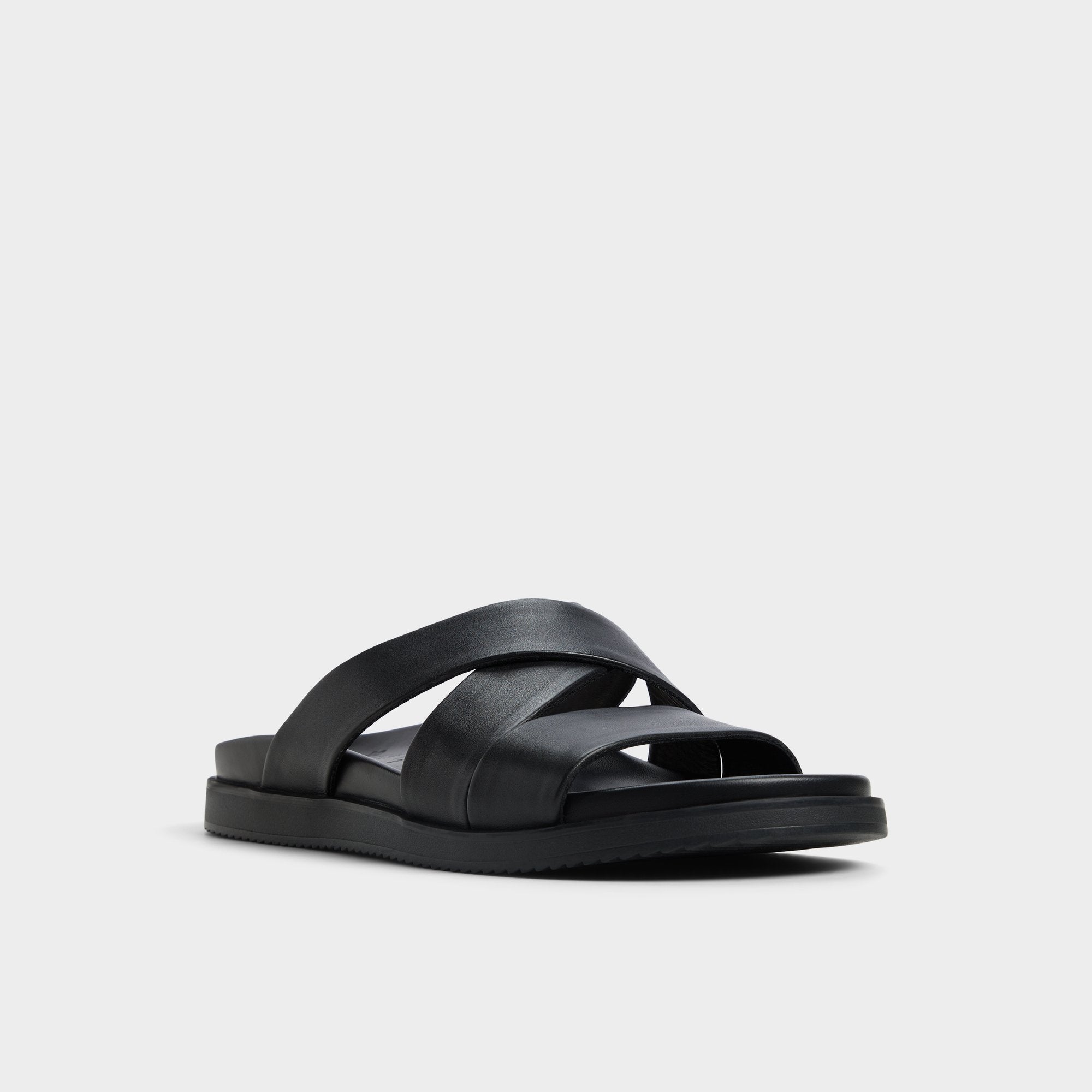 Black Kairo Black Men's Sandals & Slides - Slide sandal | Aldo