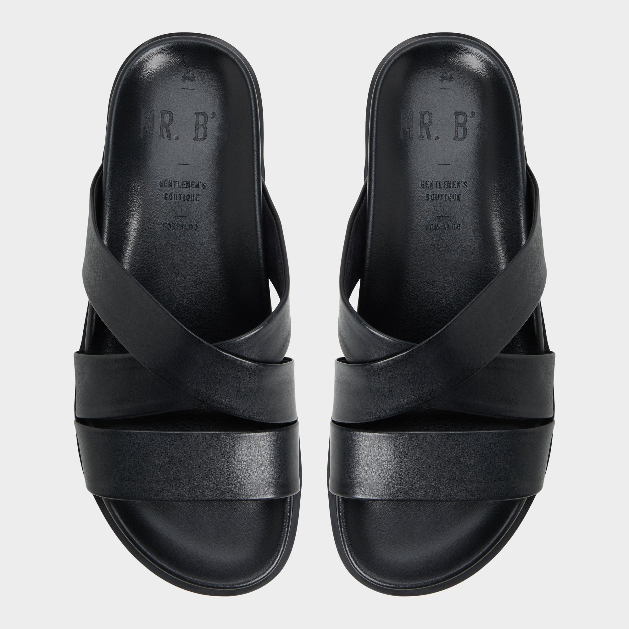 Black Kairo Black Men's Sandals & Slides - Slide sandal | Aldo