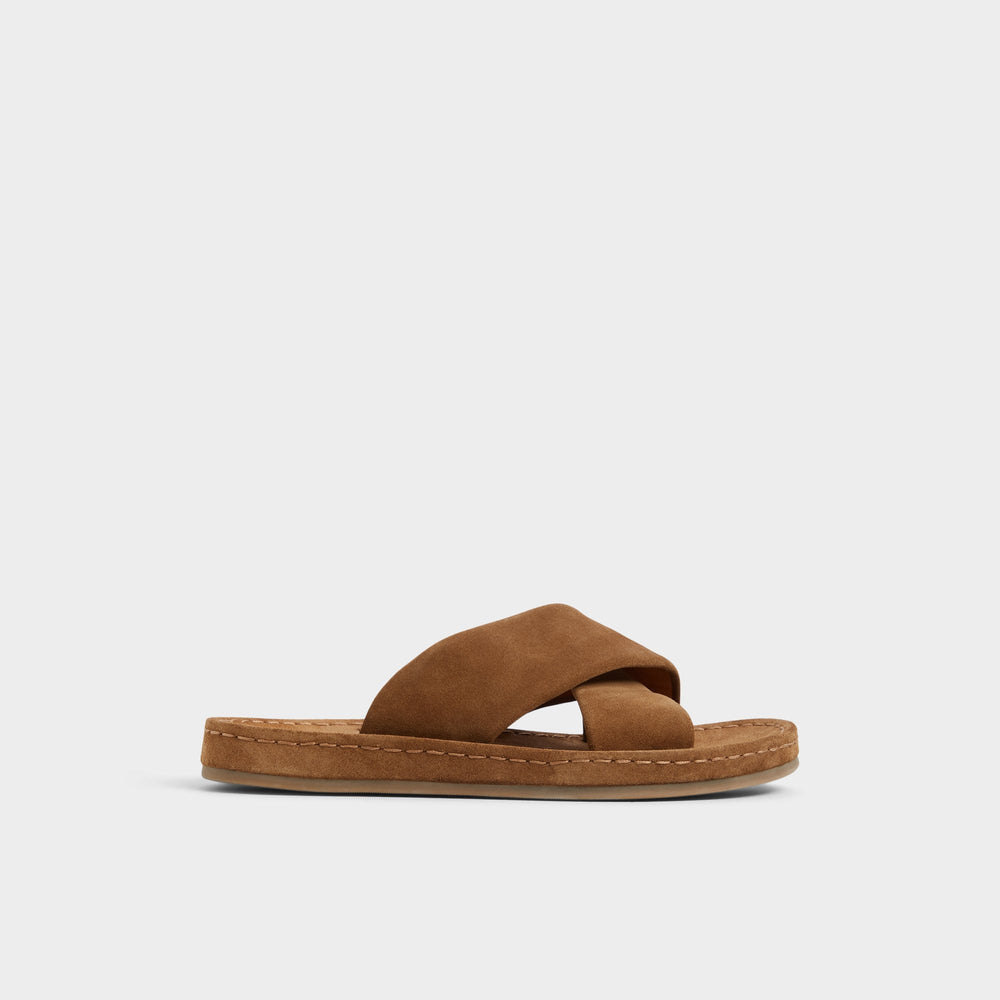 Light brown Steele Light Brown Men's Sandals & Slides - Slide sandal | Aldo