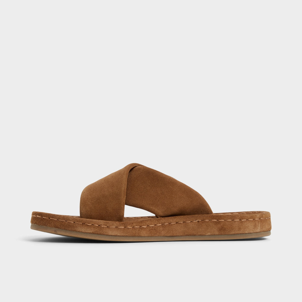 Light brown Steele Light Brown Men's Sandals & Slides - Slide sandal | Aldo
