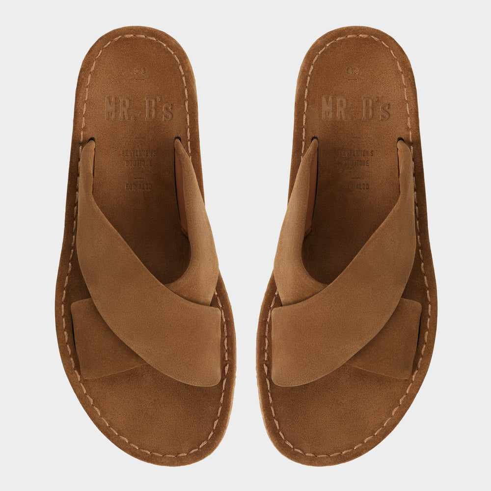Light brown Steele Light Brown Men's Sandals & Slides - Slide sandal | Aldo
