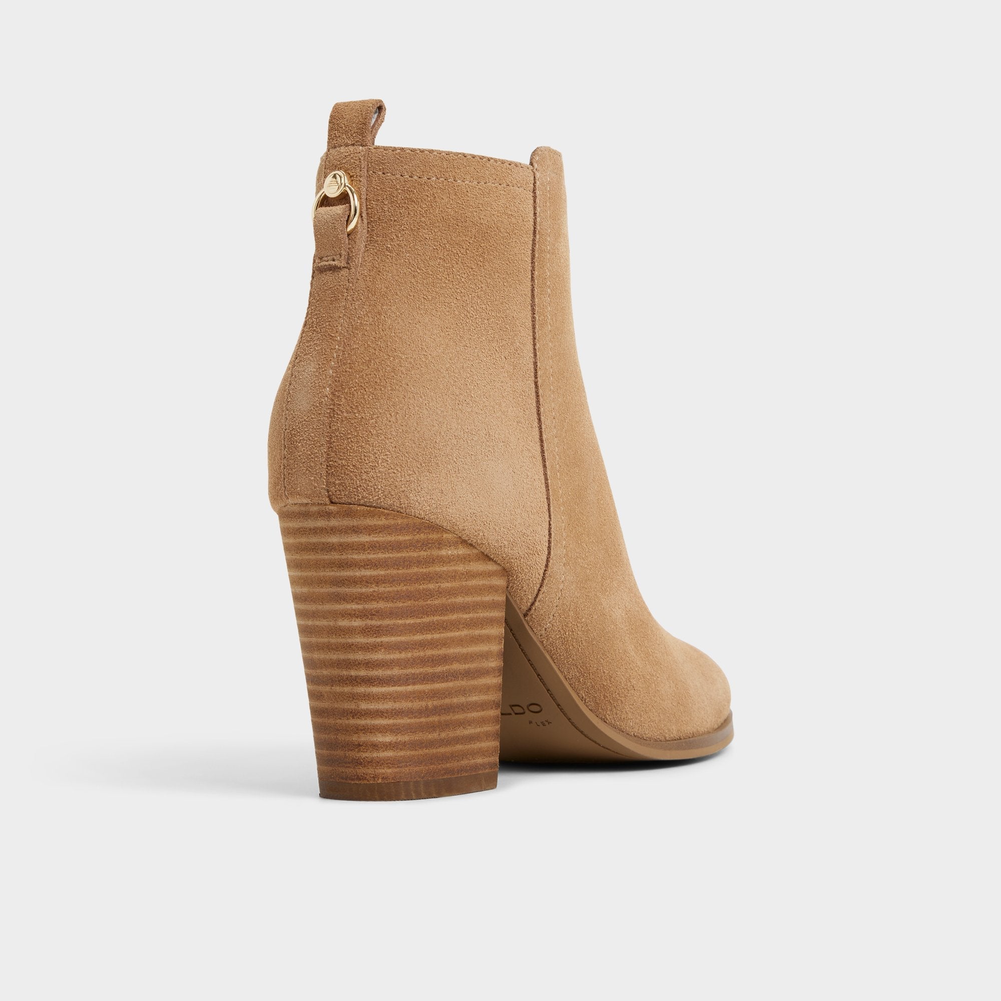 Medium Brown Noemia in Medium Brown 14116959 - Ankle boot, Block heel | Aldo