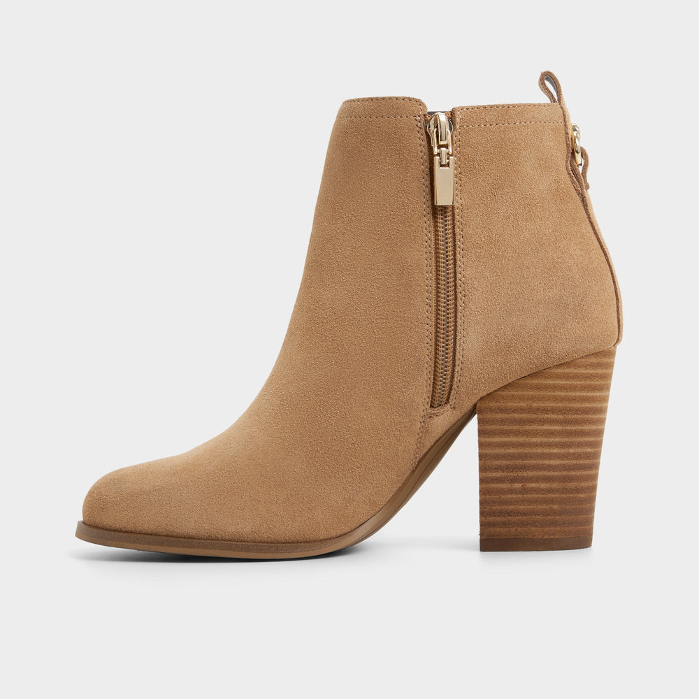 Medium Brown Noemia in Medium Brown 14116959 - Ankle boot, Block heel | Aldo