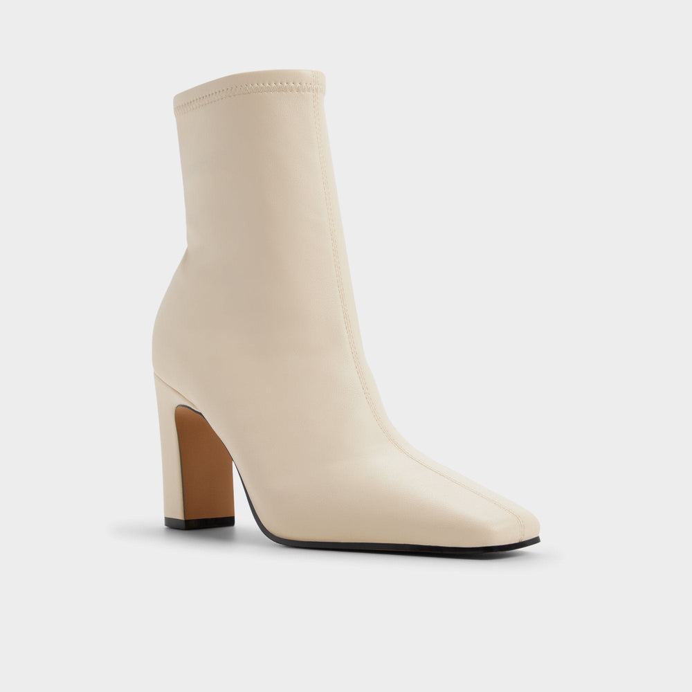 Cream Cybele in Cream - Ankle boot, Block heel | Aldo