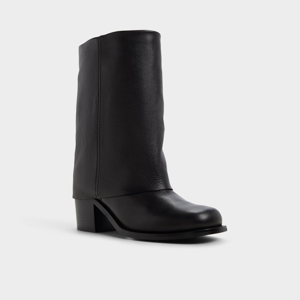Black Nolya in Black - Ankle boot, Block heel | Aldo