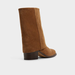 Medium brown Nolya in Medium Brown - Ankle boot, Block heel | Aldo
