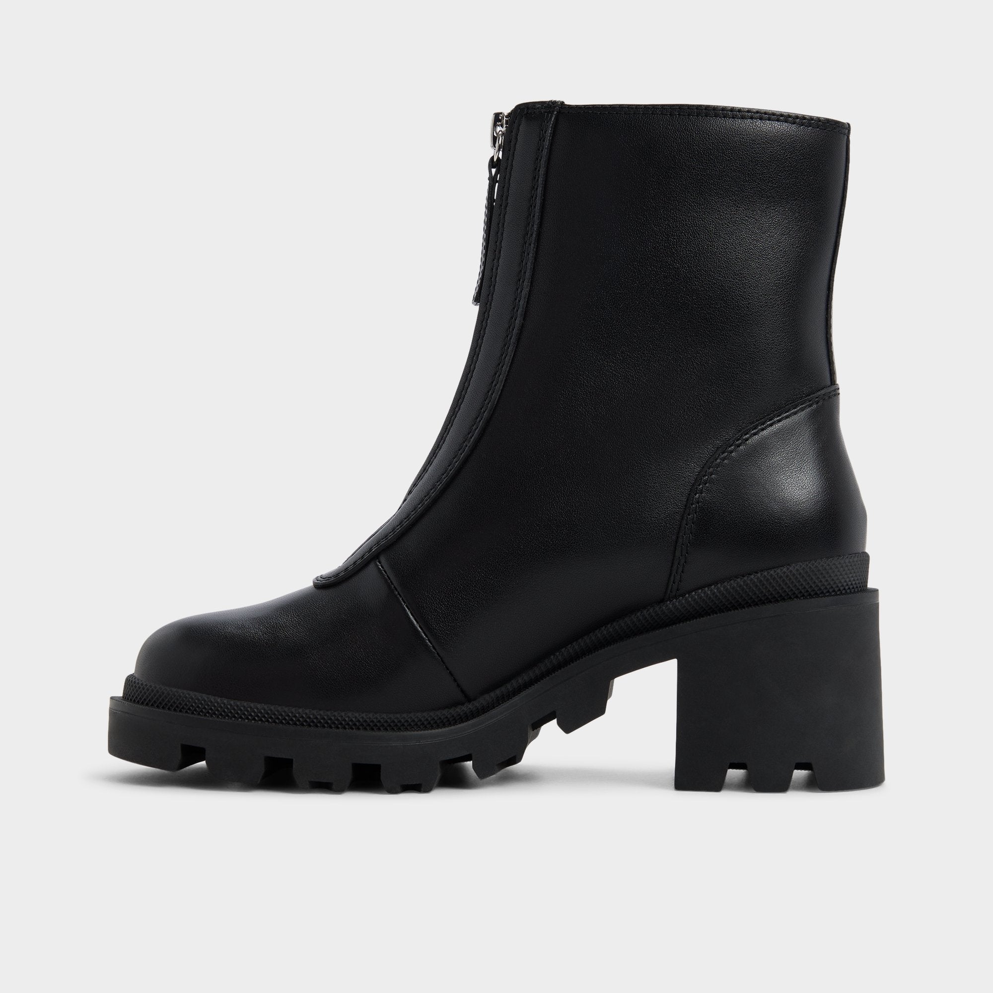 Black Merielle in Black - Ankle boot, Lug sole | Aldo