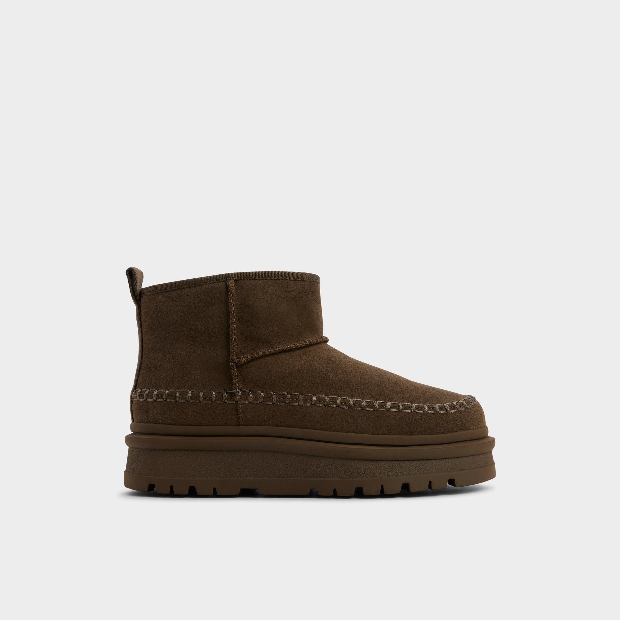Dark Green Milanie in Dark Green - Ankle boot, Lug sole | Aldo