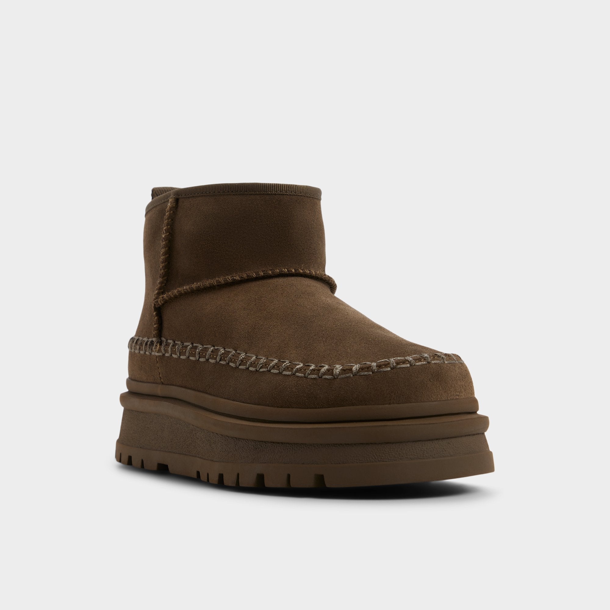 Dark Green Milanie in Dark Green - Ankle boot, Lug sole | Aldo