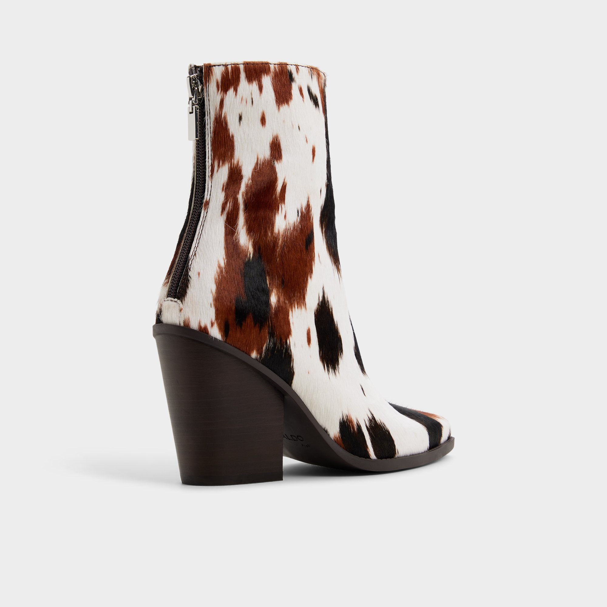 Open brown Norelle in Open Brown - Ankle boot, Block heel | Aldo