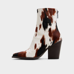 Open brown Norelle in Open Brown - Ankle boot, Block heel | Aldo